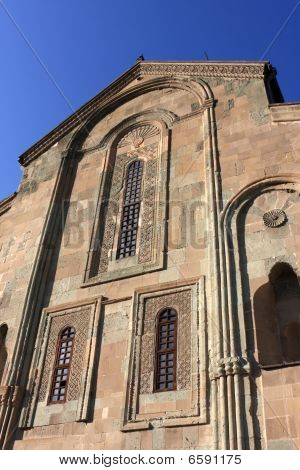 Wand der Swetizchoweli-Kathedrale