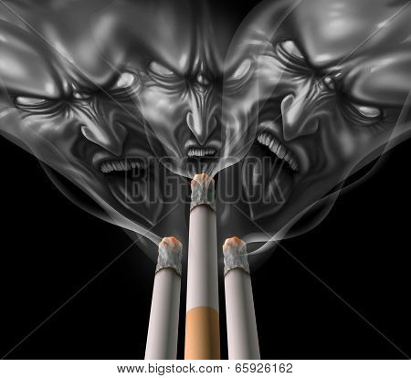 Smoking Cigarette