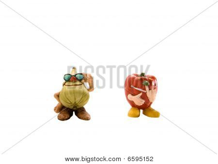 Figurine ไร้สาระในรูปแบบของคนน้อยลวงตา