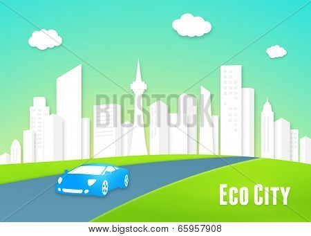 Eco city concept