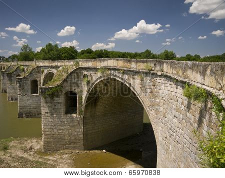 Byala Bridge Is An Arch Bridge Over The Yantra River In Northern Bulgaria