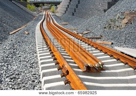 Railway construction