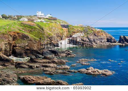 Lizard Point Cornwall England Uk