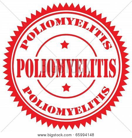 Poliomyelitis-stamp