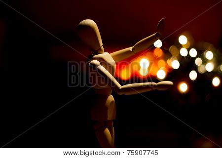 Mannequin With Beautiful Bokeh Background