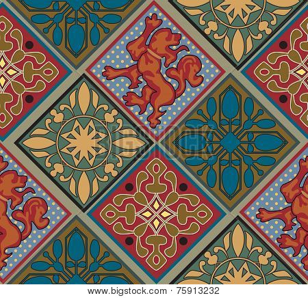 Baroque Royal Tile Pattern