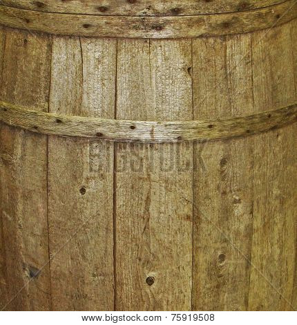 Weathered Barrel Background