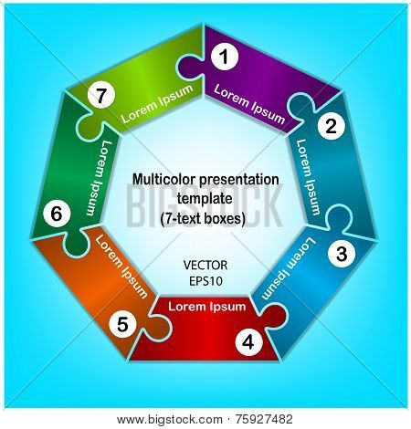 Heptagon presentation template
