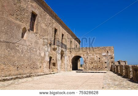 Swabian Castle of Rocca Imperiale. Calabria. Italy.