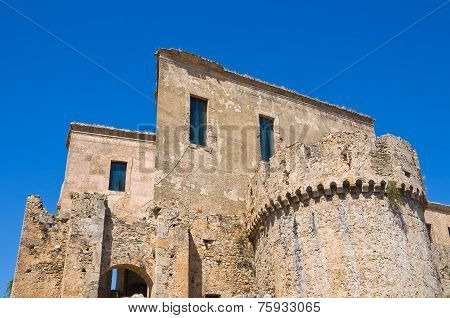 Swabian Castle of Rocca Imperiale. Calabria. Italy.