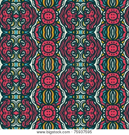 Fantasy abstract seamless pattern