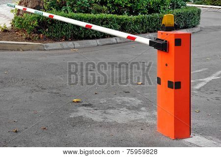 Automatic Barrier At Private Zone