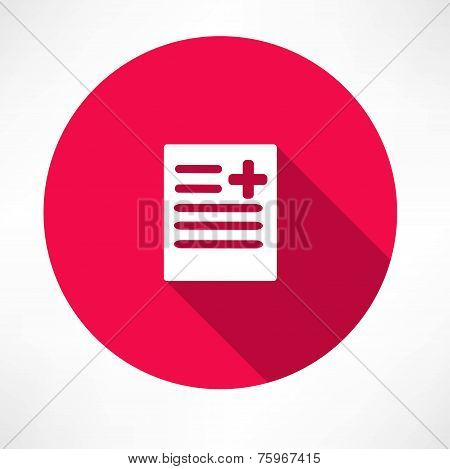 medical report, document