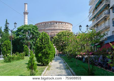 Greece, Thessaloniki, The Tomb Of The Roman Emperor Galerius (rotunda Of St. George)