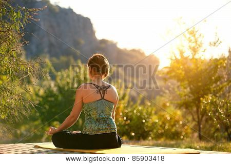 Yoga woman