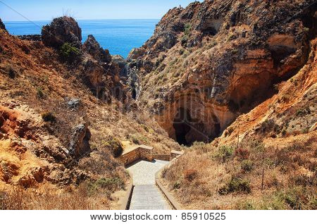 Ponta Da Piedade In Algarve