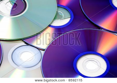 CD, Cd-rom och Dvd