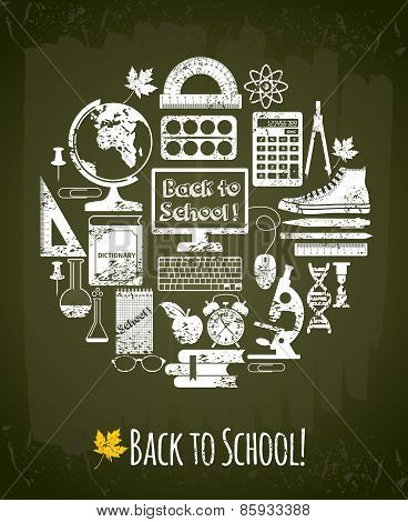 Back to school illustration