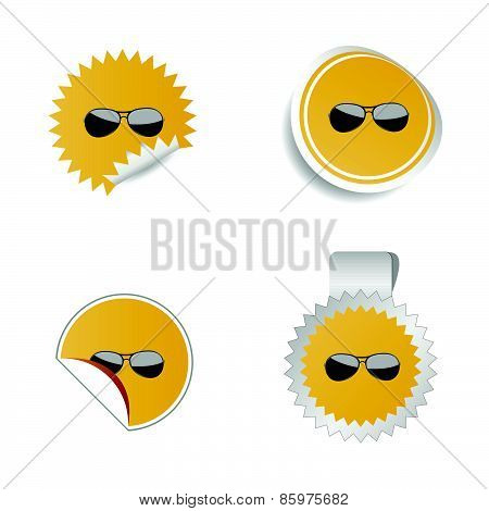 Sunglasses Color Vector