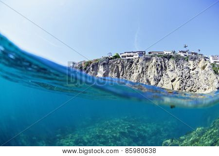 Laguna Beach from below the Surface