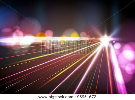 Abstract Night City