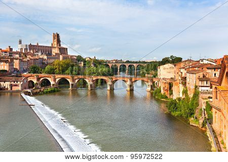 View Of The Albi, France
