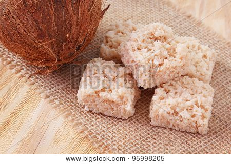Coconut Candy Cocada With Coconut