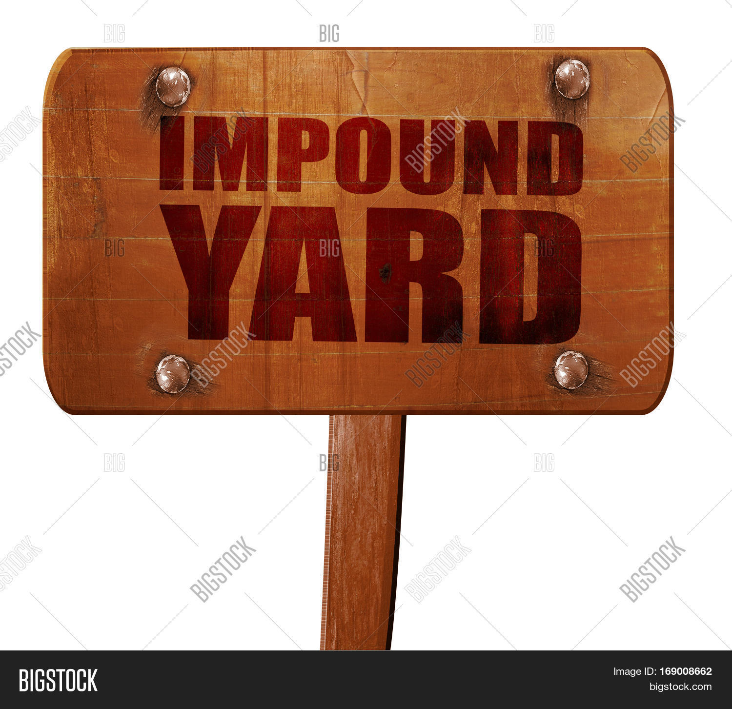 Impound Yard, 3D Image & Photo (Free Trial) Bigstock