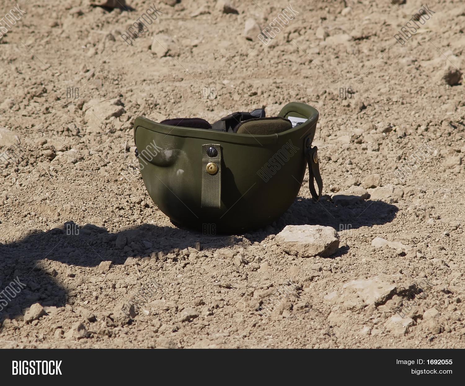 Soldier Helmet Lying Image & Photo (Free Trial) | Bigstock