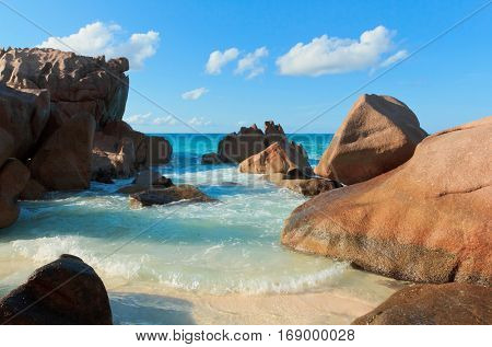 Violent Surf Under the Sun 