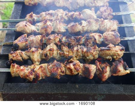 Shish Kebab ในเดอะกริลล์