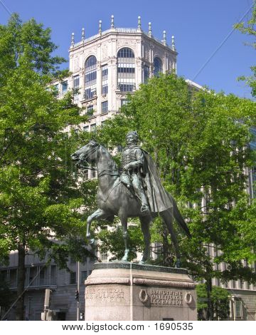 Standbeeld van generaal Pulaski