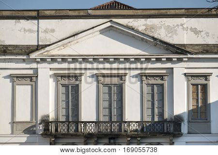 Monza (Brianza Lombardy Italy): exterior of Villa Mirabello historic palace built in 17th century