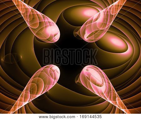 Abstract Symmetrical Fractal