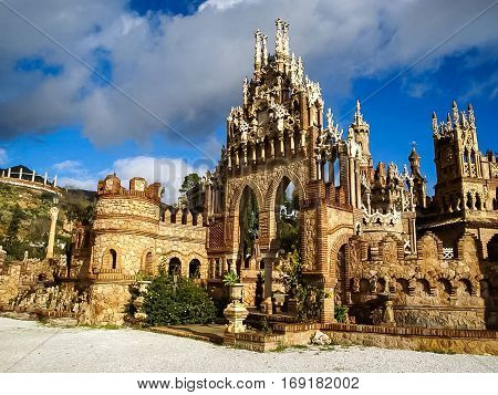 Colomares Castle, Benalmadena, Andalusia, Spain