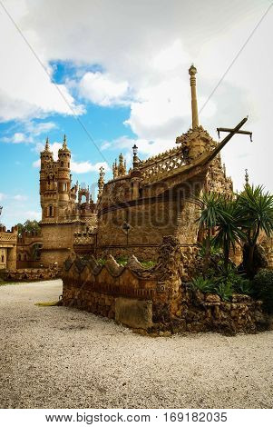 Colomares Castle, Benalmadena, Andalusia, Spain