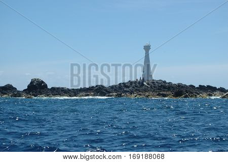 Landscape of the islanders of Formigas, Azores, Portugal
