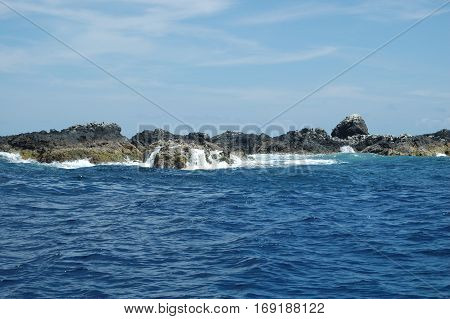 Landscape of the islanders of Formigas, Azores, Portugal