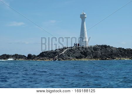 Landscape of the islanders of Formigas, Azores, Portugal