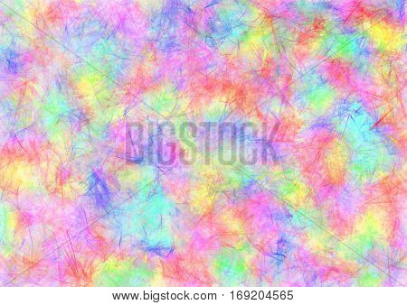Raster Drawn Abstract Background