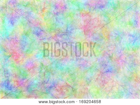 Raster Drawn Abstract Background