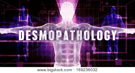 Desmopathology as a Digital Technology Medical Concept Art 3D Illustration Render
