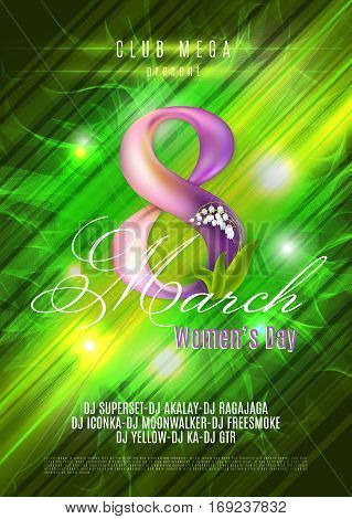 Happy Women S Day Vector Photo Free Trial Bigstock