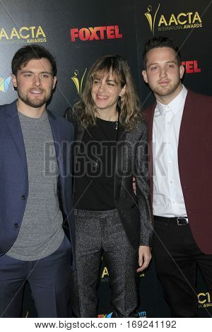 LOS ANGELES - JAN 6:  Ethan Thompson, Samantha Ronson, Pete Nappi, Ocean Park Standoff at the 6th AACTA International Awards at 229 Images on January 6, 2017 in Los Angeles, CA