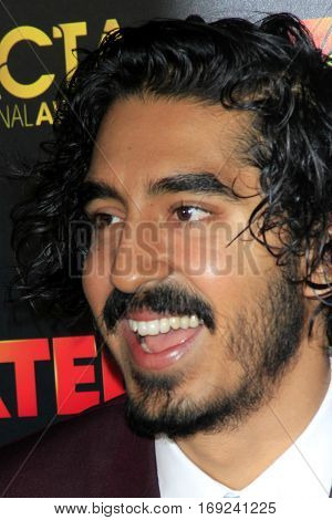 LOS ANGELES - JAN 6:  Dev Patel at the 6th AACTA International Awards at 229 Images on January 6, 2017 in Los Angeles, CA