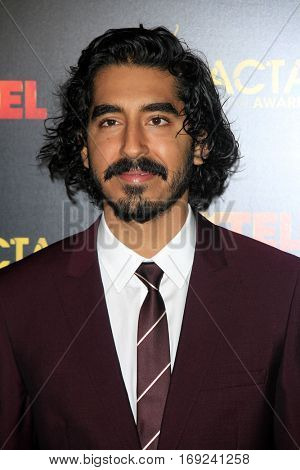 LOS ANGELES - JAN 6:  Dev Patel at the 6th AACTA International Awards at 229 Images on January 6, 2017 in Los Angeles, CA