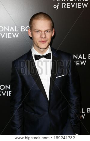 NEW YORK-JAN 4: Actor Lucas Hedges attends the National Board of Review Gala at Cipriani Wall Street in New York on January 4, 2017.