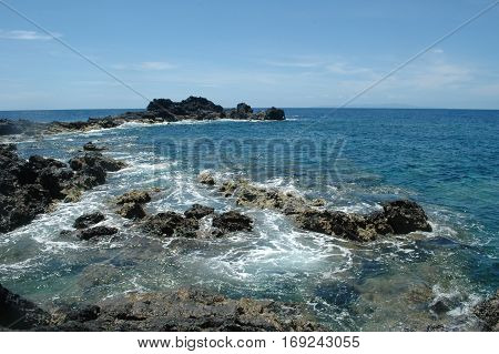 Landscape of the islanders of Formigas, Azores, Portugal
