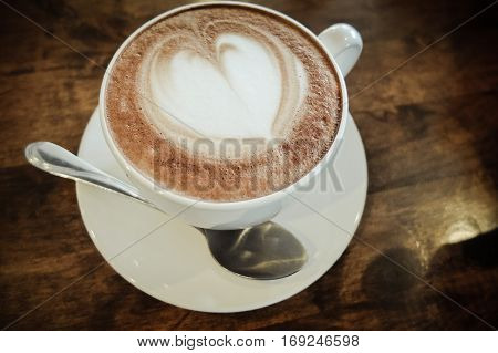 Latte Art Heart