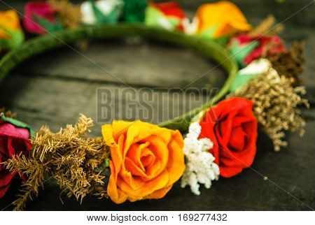Diadem roses bouquet Flowers colorful and beautiful